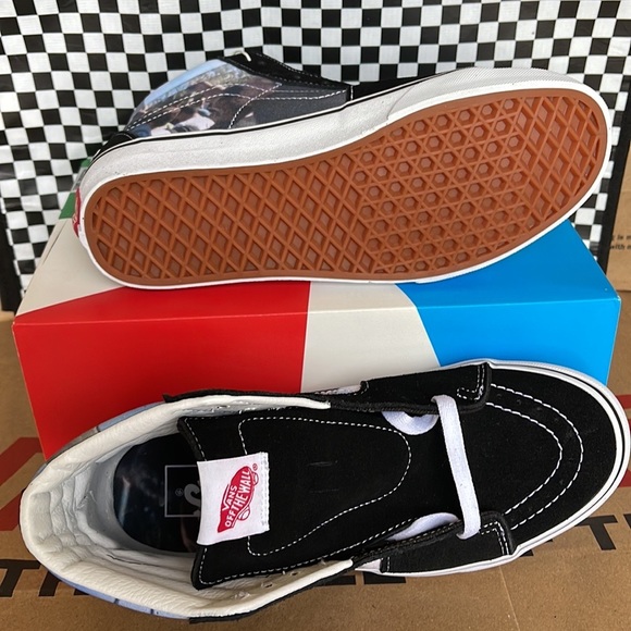 Vans Sk8-Hi Moca Frances Stark/Black Men’s sneakers - Picture 4 of 16